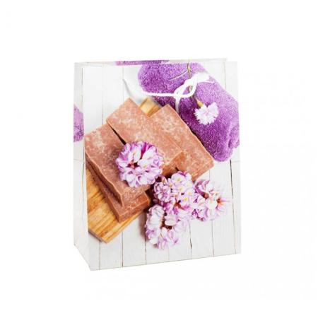 Изчерпани продукти  Комплект 12 бр. торбички за подарък в лилави цветове